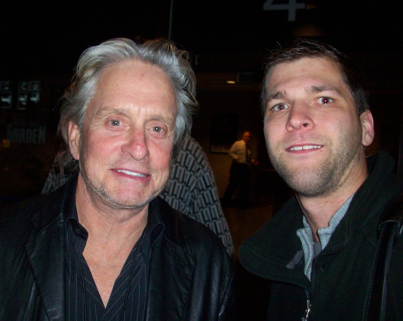 Michael Douglas Photo with RACC Autograph Collector All-Star Signatures, LLC