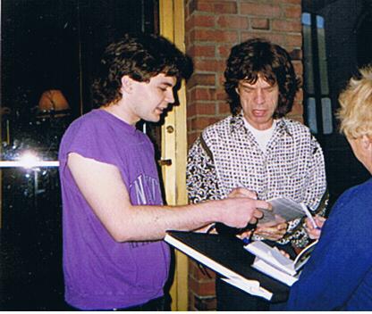 Mick Jagger Photo with RACC Autograph Collector bpautographs