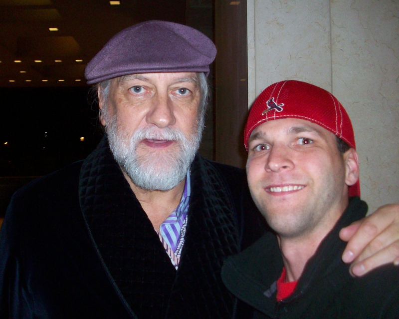 Mick Fleetwood Photo with RACC Autograph Collector All-Star Signatures, LLC