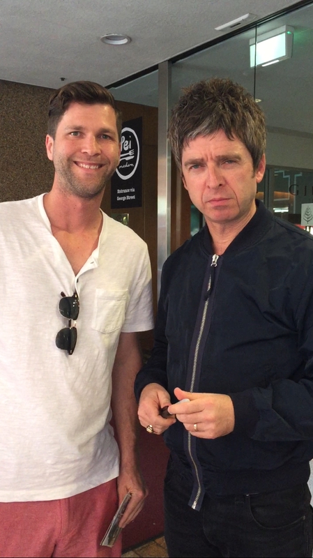 Noel Gallagher Photo with RACC Autograph Collector All-Star Signatures, LLC