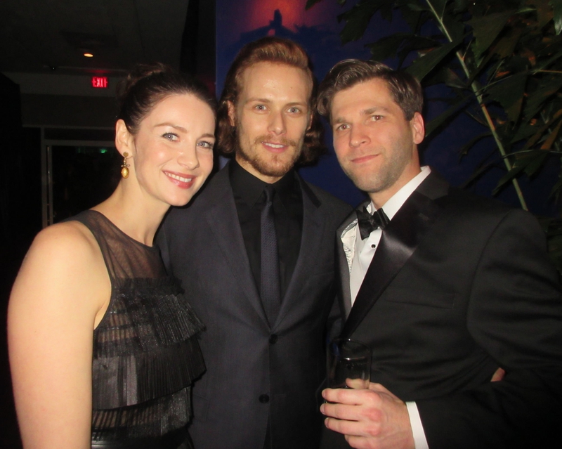 Caitriona Balfe Sam Heughan Photo with RACC Autograph Collector All-Star Signatures, LLC