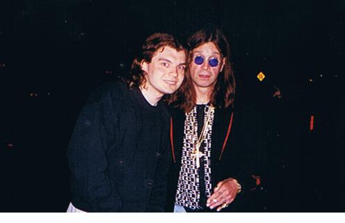 Ozzy Osbourne Photo with RACC Autograph Collector bpautographs