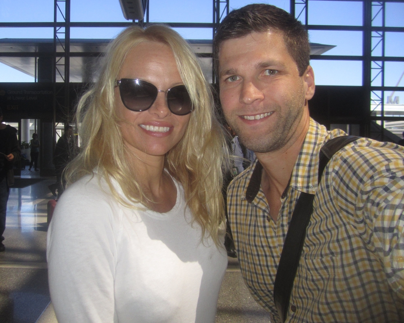 Pamela Anderson Photo with RACC Autograph Collector All-Star Signatures, LLC