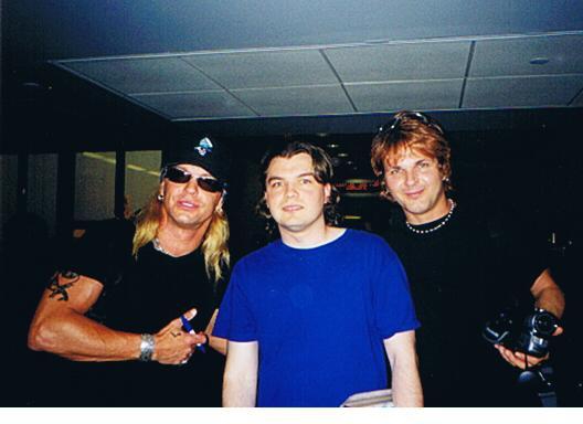 Bret Michaels Photo with RACC Autograph Collector bpautographs