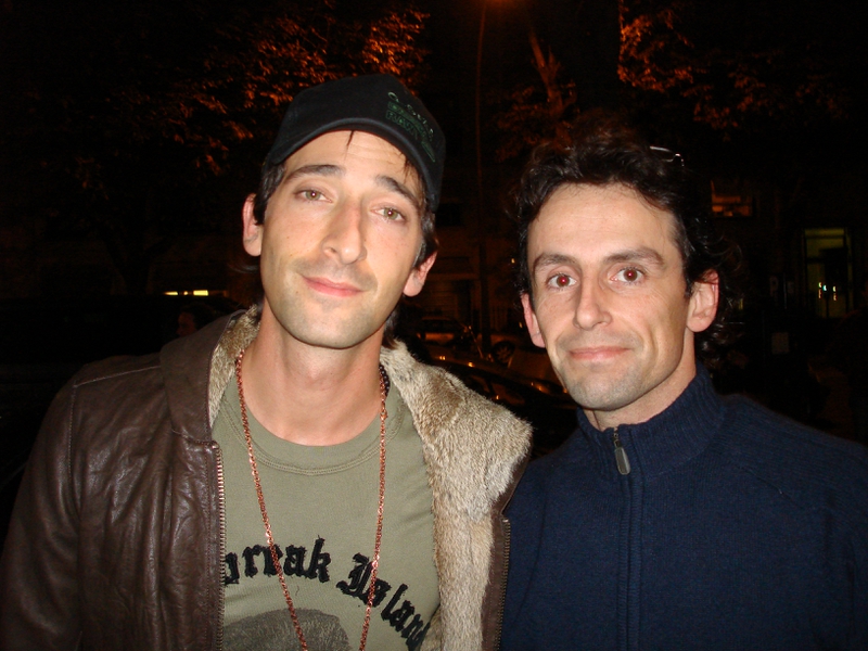 Adrien Brody Photo with RACC Autograph Collector CB Autographs