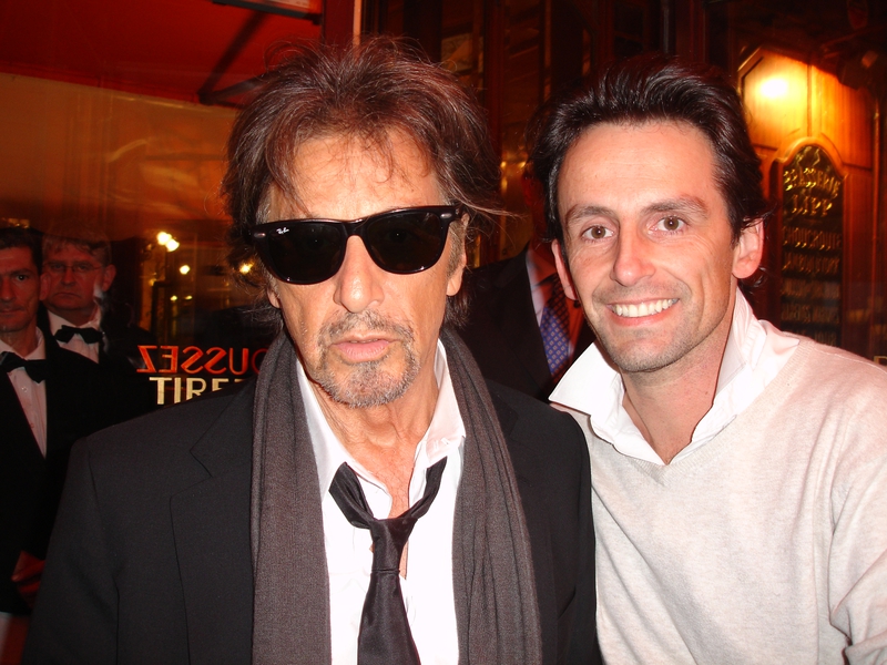 Al Pacino Photo with RACC Autograph Collector CB Autographs