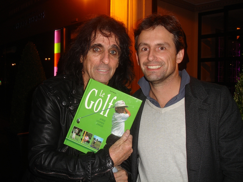 Alice Cooper Photo with RACC Autograph Collector CB Autographs