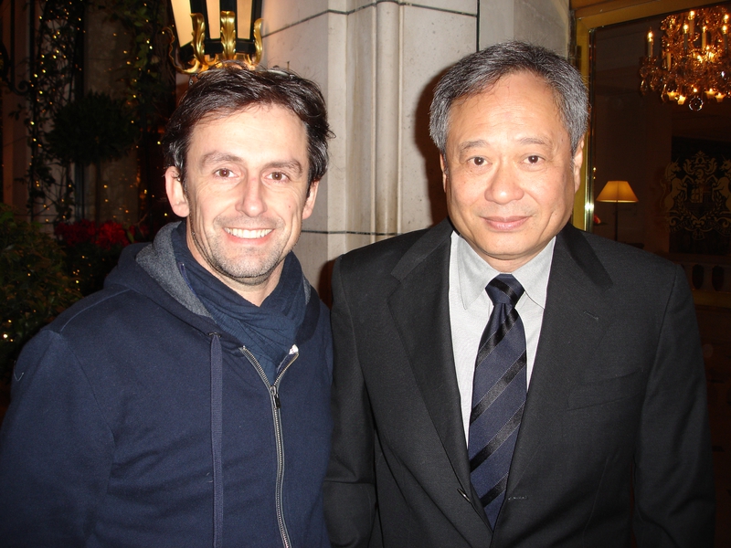 Ang Lee Photo with RACC Autograph Collector CB Autographs