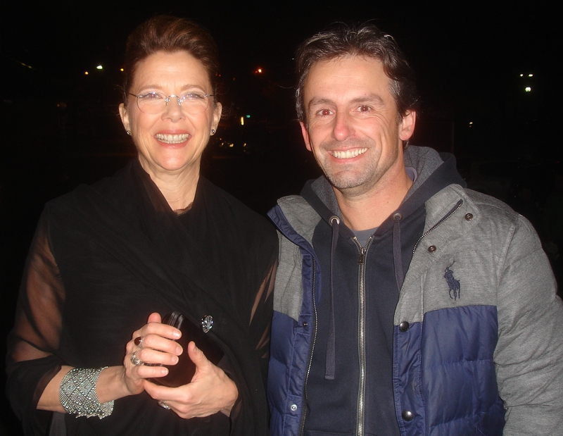 Annette Bening Photo with RACC Autograph Collector CB Autographs