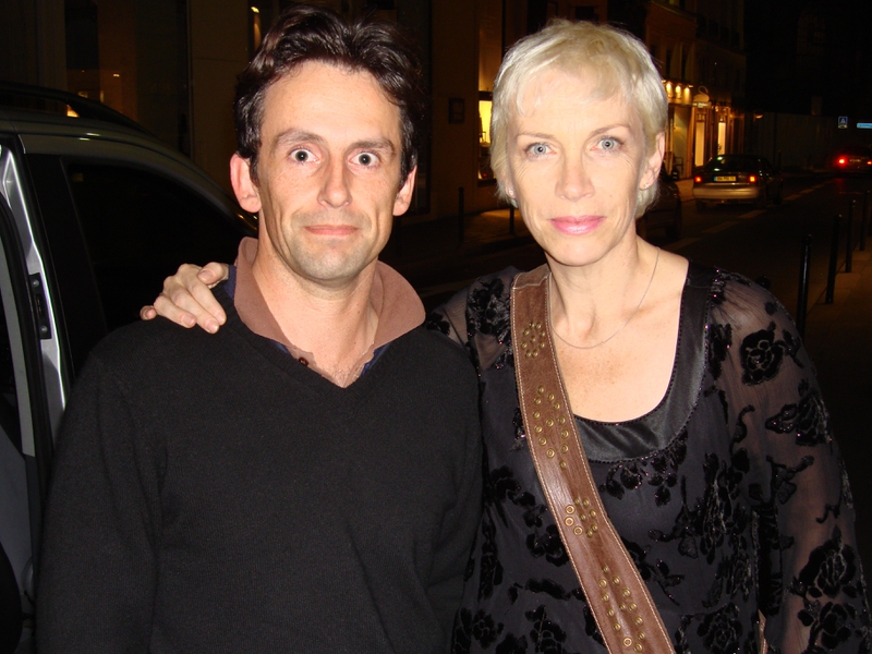 Annie Lennox Photo with RACC Autograph Collector CB Autographs