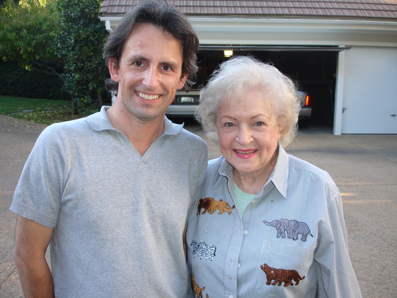 Betty White Photo with RACC Autograph Collector CB Autographs