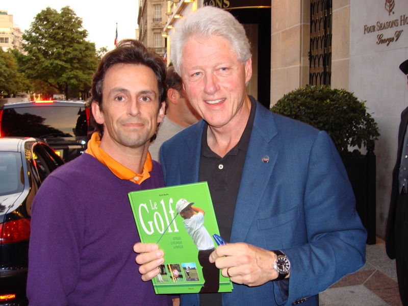 Bill Clinton Photo with RACC Autograph Collector CB Autographs