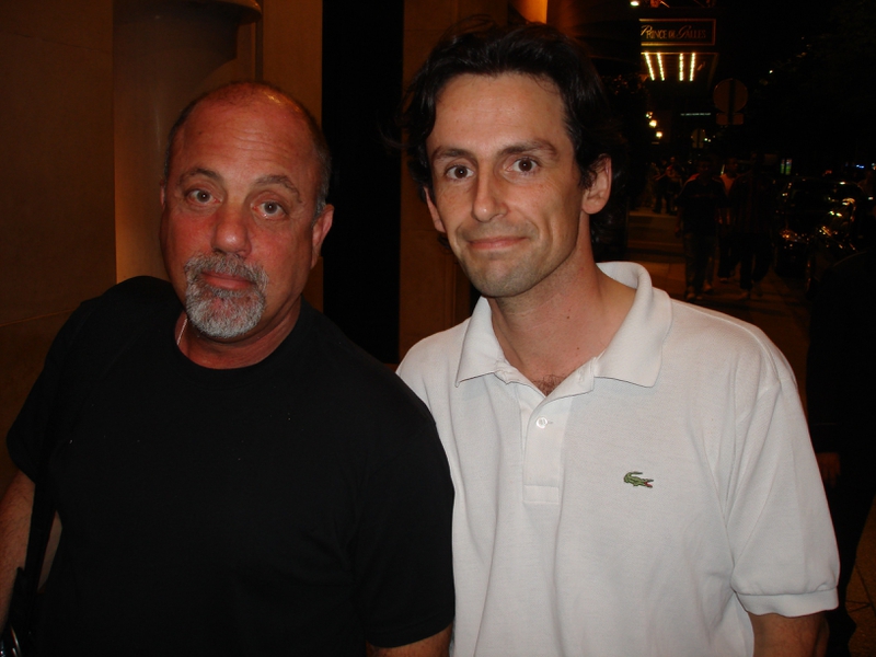 Billy Joel Photo with RACC Autograph Collector CB Autographs