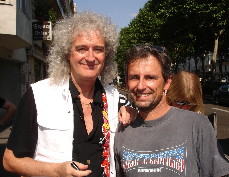 Brian May Photo with RACC Autograph Collector CB Autographs
