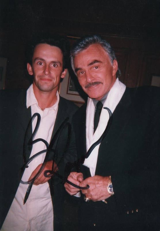 Burt Reynolds Photo with RACC Autograph Collector CB Autographs