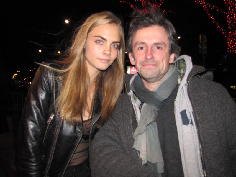 Cara Delevingne Photo with RACC Autograph Collector CB Autographs