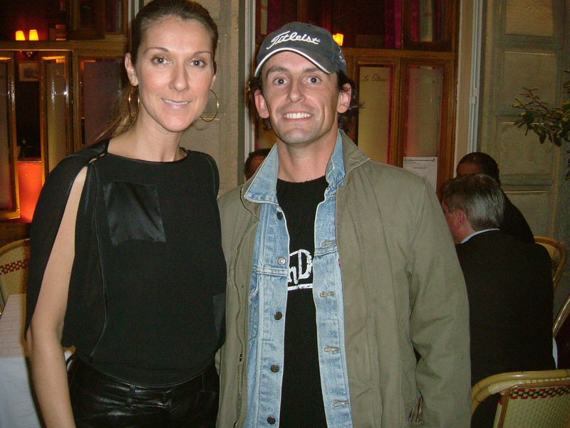 Celine Dion Photo with RACC Autograph Collector CB Autographs