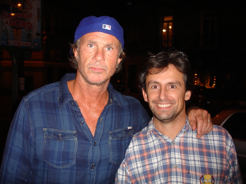 Chad Smith Photo with RACC Autograph Collector CB Autographs
