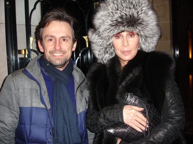 Cher Photo with RACC Autograph Collector CB Autographs