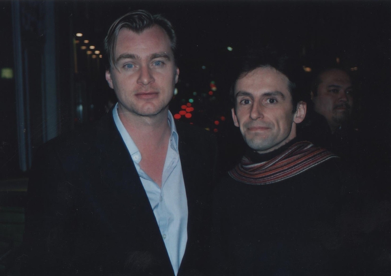 Christopher Nolan Photo with RACC Autograph Collector CB Autographs