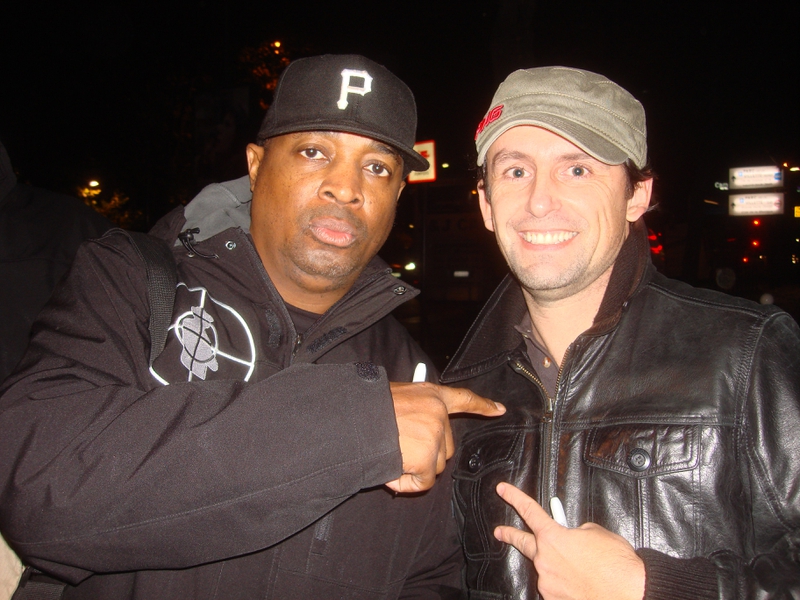 Chuck D Photo with RACC Autograph Collector CB Autographs