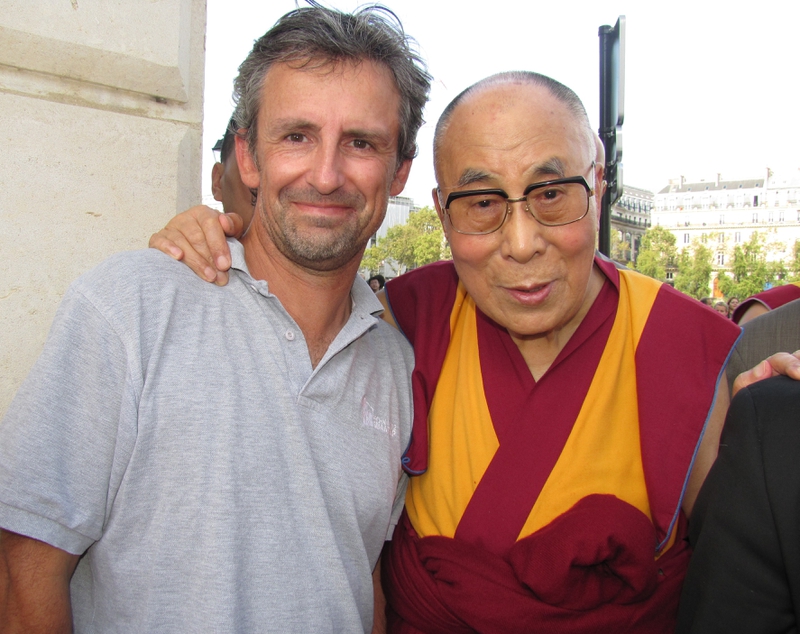 Dalai Lama Photo with RACC Autograph Collector CB Autographs