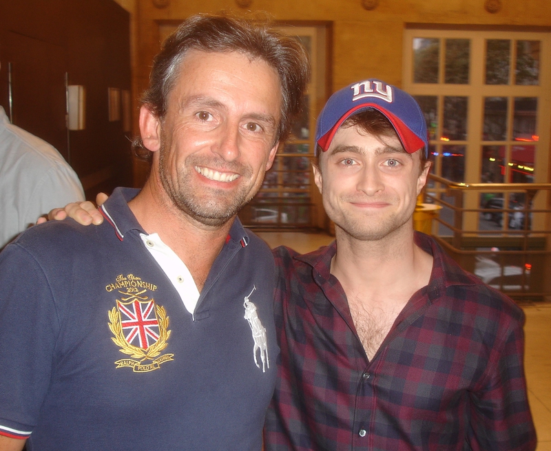 Daniel Radcliffe Photo with RACC Autograph Collector CB Autographs