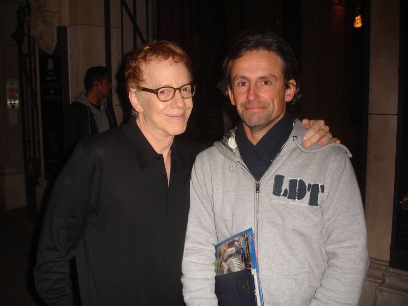 Danny Elfman Photo with RACC Autograph Collector CB Autographs