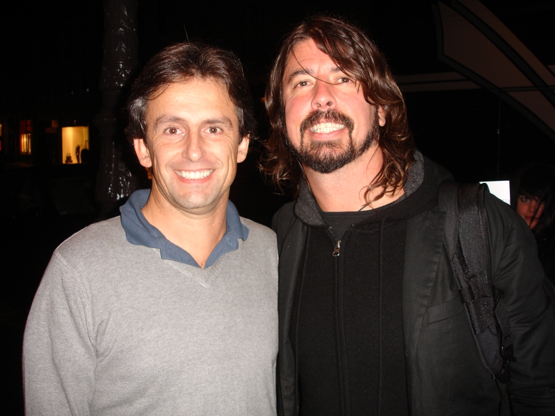 Dave Grohl Photo with RACC Autograph Collector CB Autographs