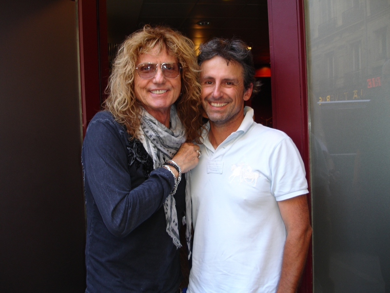 David Coverdale Photo with RACC Autograph Collector CB Autographs