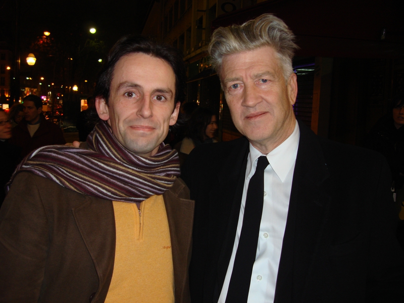 David Lynch Photo with RACC Autograph Collector CB Autographs