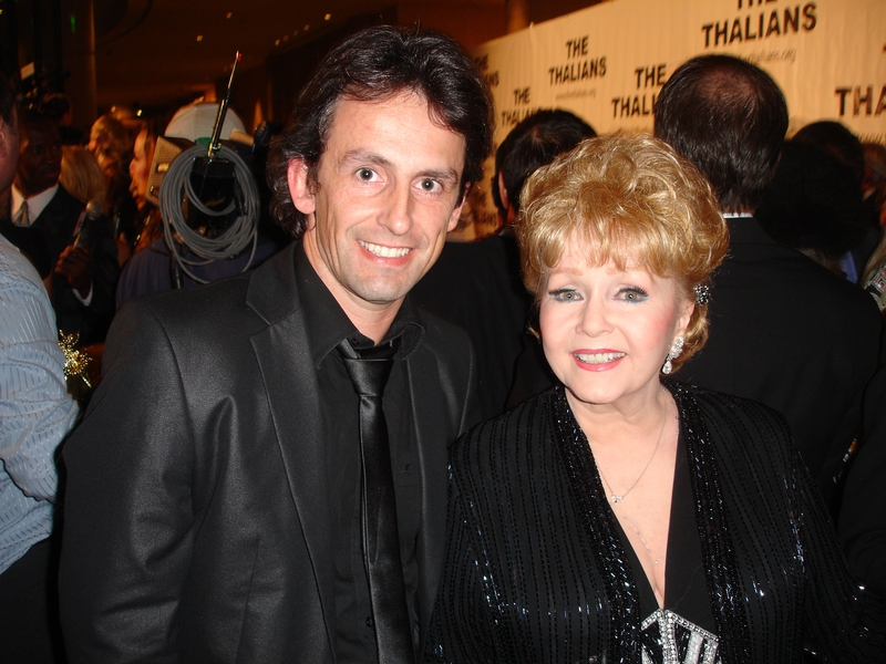 Debbie Reynolds Photo with RACC Autograph Collector CB Autographs