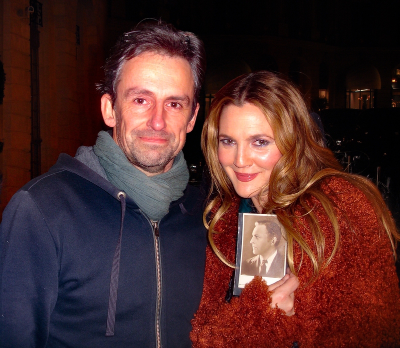 Drew Barrymore Photo with RACC Autograph Collector CB Autographs