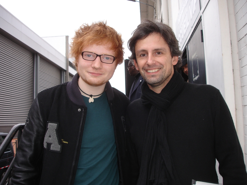 Ed Sheeran Photo with RACC Autograph Collector CB Autographs