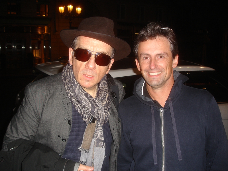 Elvis Costello Photo with RACC Autograph Collector CB Autographs