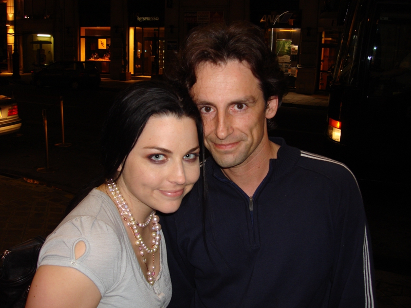 Amy Lee Photo with RACC Autograph Collector CB Autographs Amy Lee Photo with RACC Autograph Collector CB Autographs