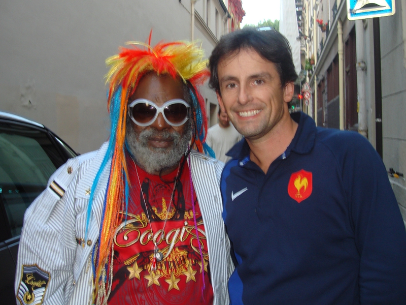 George Clinton Photo with RACC Autograph Collector CB Autographs