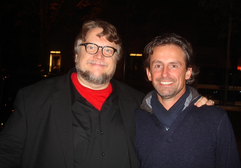 Guillermo Del Toro Photo with RACC Autograph Collector CB Autographs