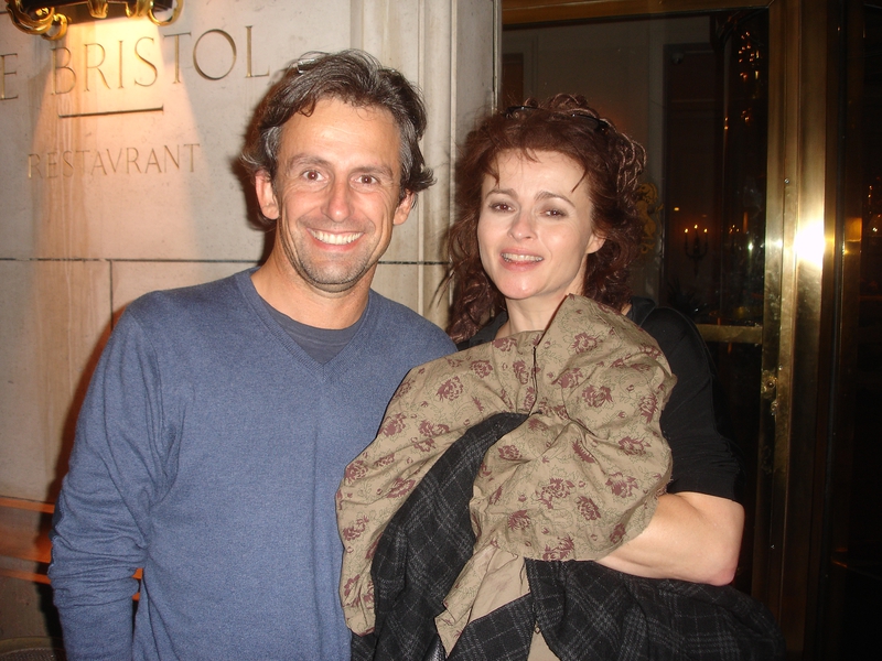 Helena Bonham Carter Photo with RACC Autograph Collector CB Autographs