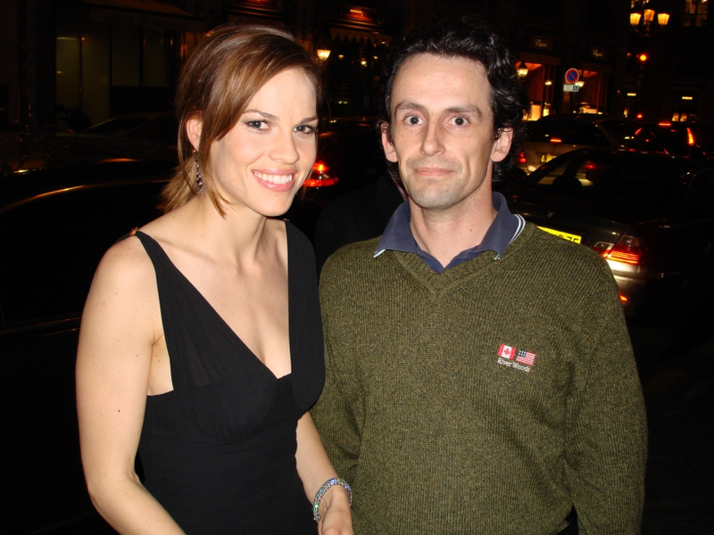 Hilary Swank Photo with RACC Autograph Collector CB Autographs