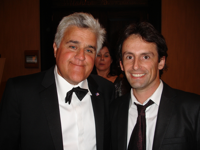Jay Leno Photo with RACC Autograph Collector CB Autographs