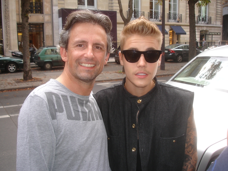 Justin Bieber Photo with RACC Autograph Collector CB Autographs