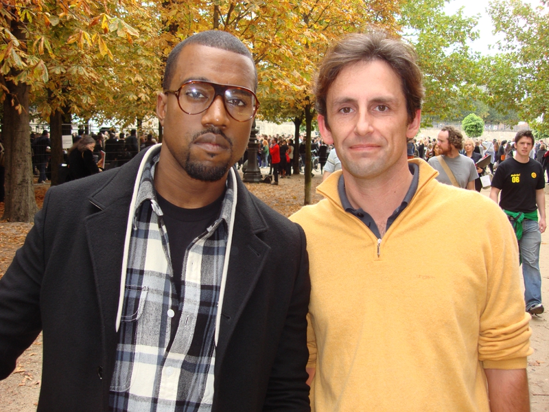Kanye West Photo with RACC Autograph Collector CB Autographs
