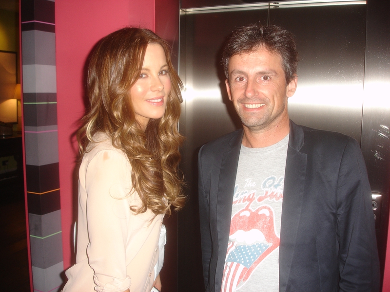 Kate Beckinsale Photo with RACC Autograph Collector CB Autographs