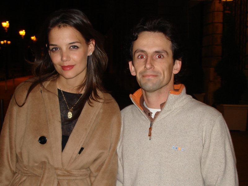 Katie Holmes Photo with RACC Autograph Collector CB Autographs