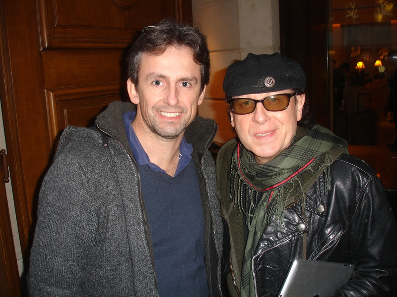 Klaus Meine Photo with RACC Autograph Collector CB Autographs