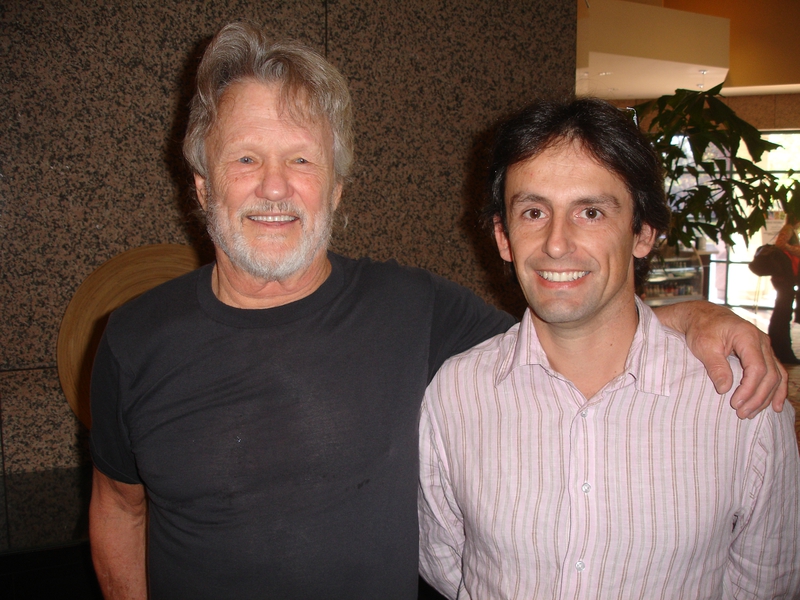 Kris Kristofferson Photo with RACC Autograph Collector CB Autographs