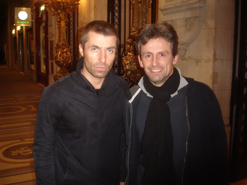 Liam Gallagher Photo with RACC Autograph Collector CB Autographs