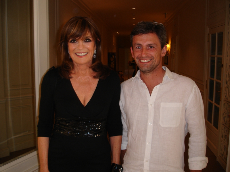 Linda Gray Photo with RACC Autograph Collector CB Autographs