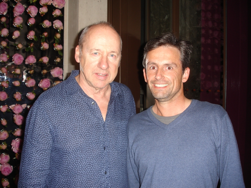 Mark Knopfler Photo with RACC Autograph Collector CB Autographs
